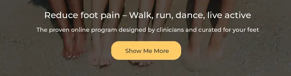 Reduce Foot Pain Banner